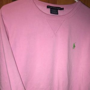 Pink Ralph Lauren Crew Neck